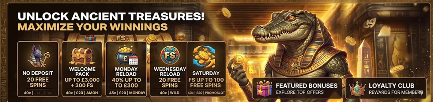 List of Amonbet Casino UK bonuses for claiming online promos