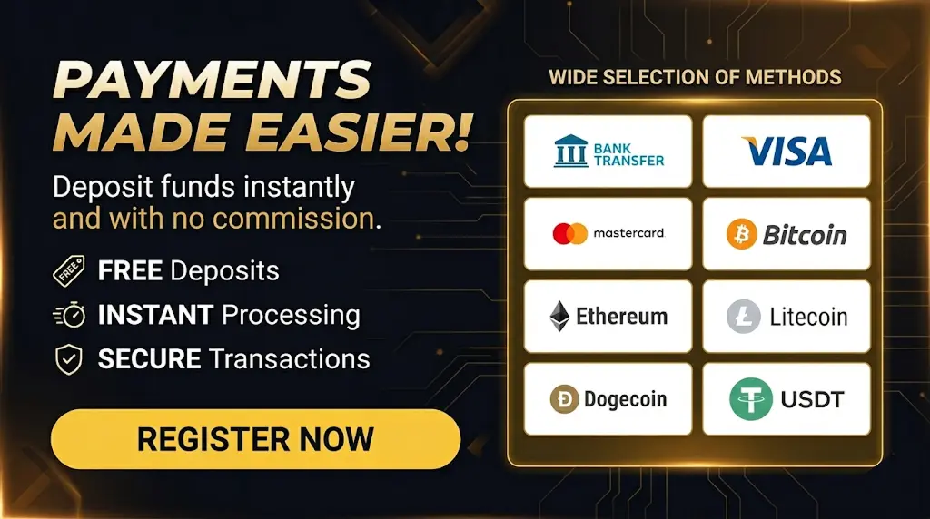 Deposit screen for Amonbet Casino cashier to fund accounts