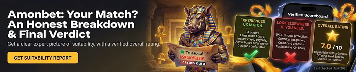 Verdict on Amonbet trust for UK players to confirm recommendation